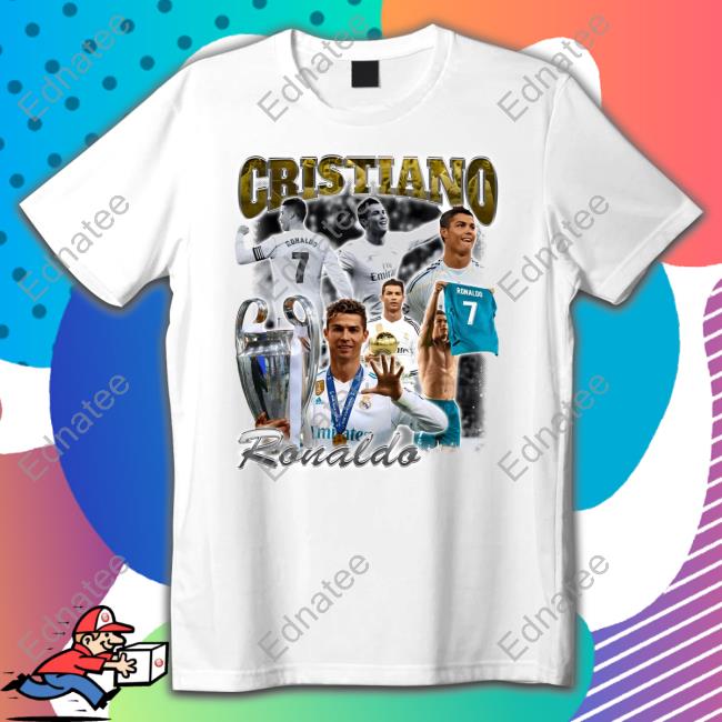 .0K Pai Camiseta Cristiano Ronaldo Shirt